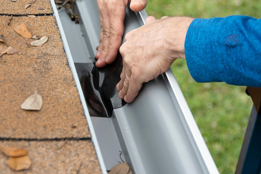 Rubberized Waterproof Tape Sheets - Clear, 3" X 4", 2 Sheets