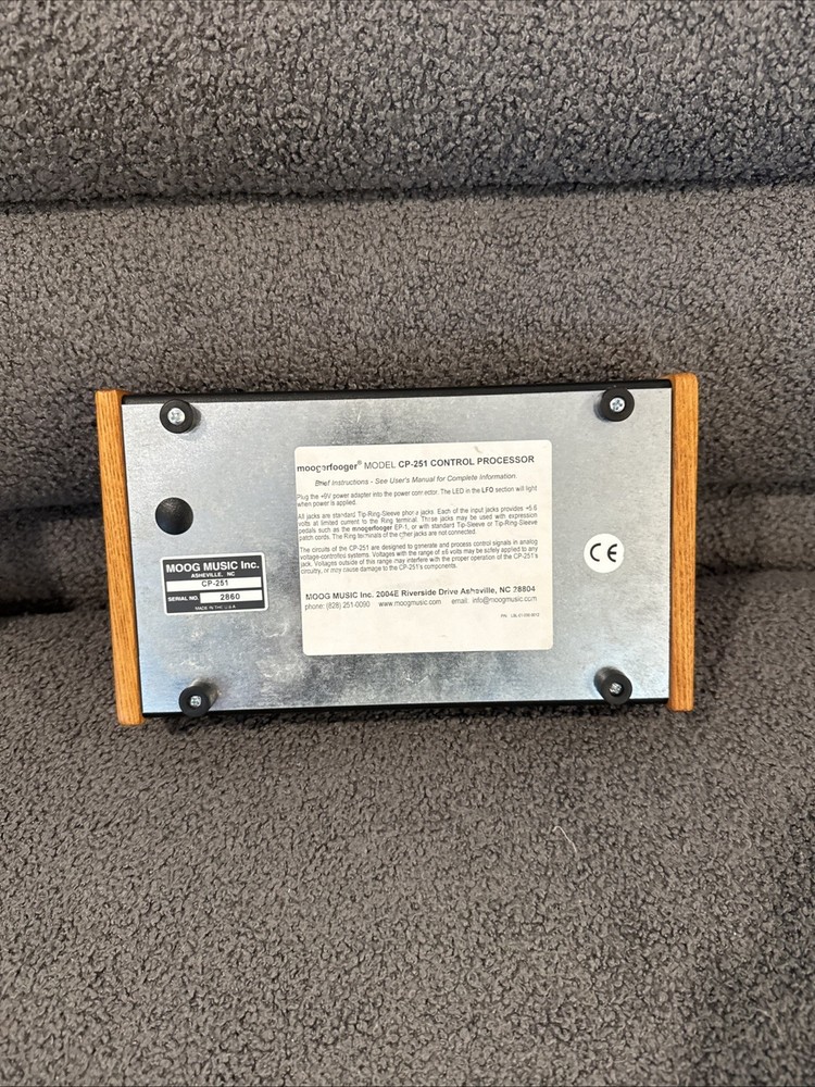 Moog Moogerfooger CP-251 Control Processor only in PRISTINE Shape Tested WORKS