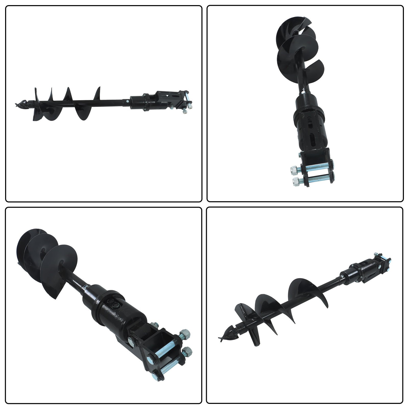 300mm Auger Drill for 1Ton-1.5Ton Mini Excavator Small Digger