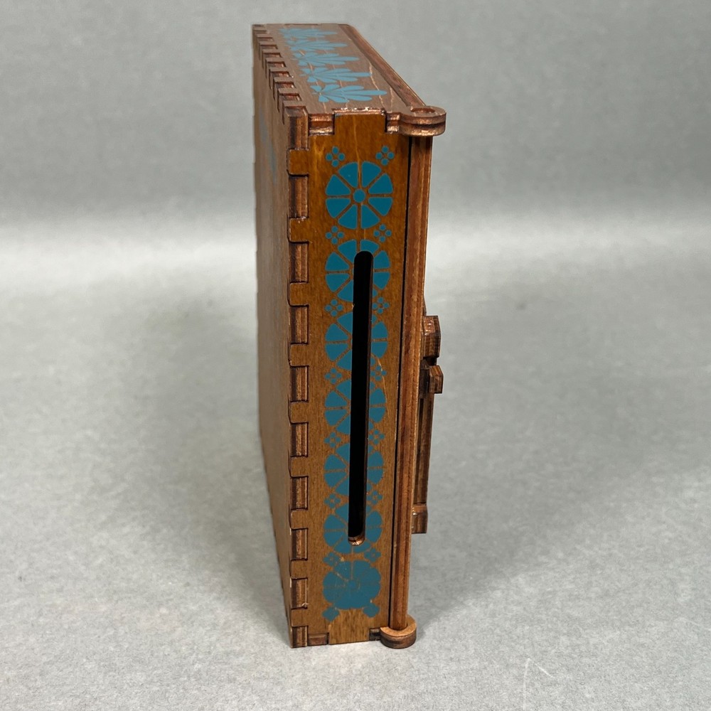 Caesar's Codex Puzzle Box - True Genius Wooden Brainteaser, Multi-Step Codex Box