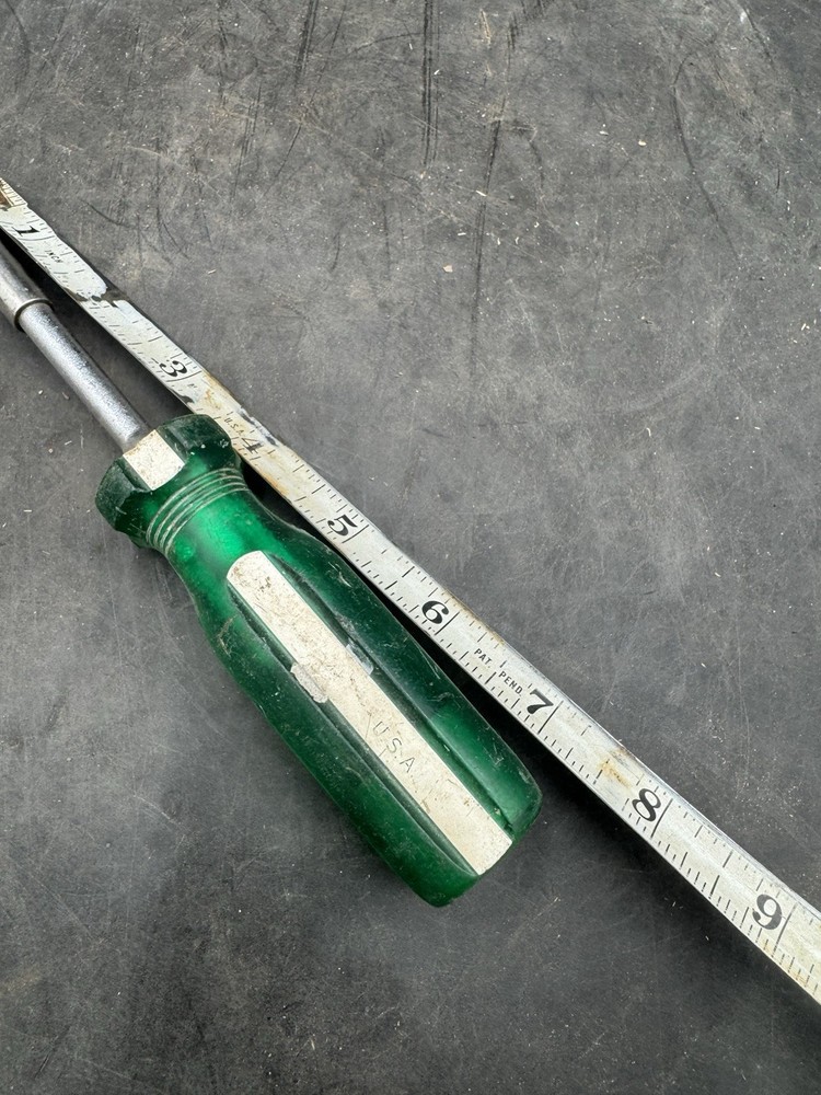 SK Tools MAGNETIC Tip Hex Bit Driver Screwdriver 8" Long Missing Cap