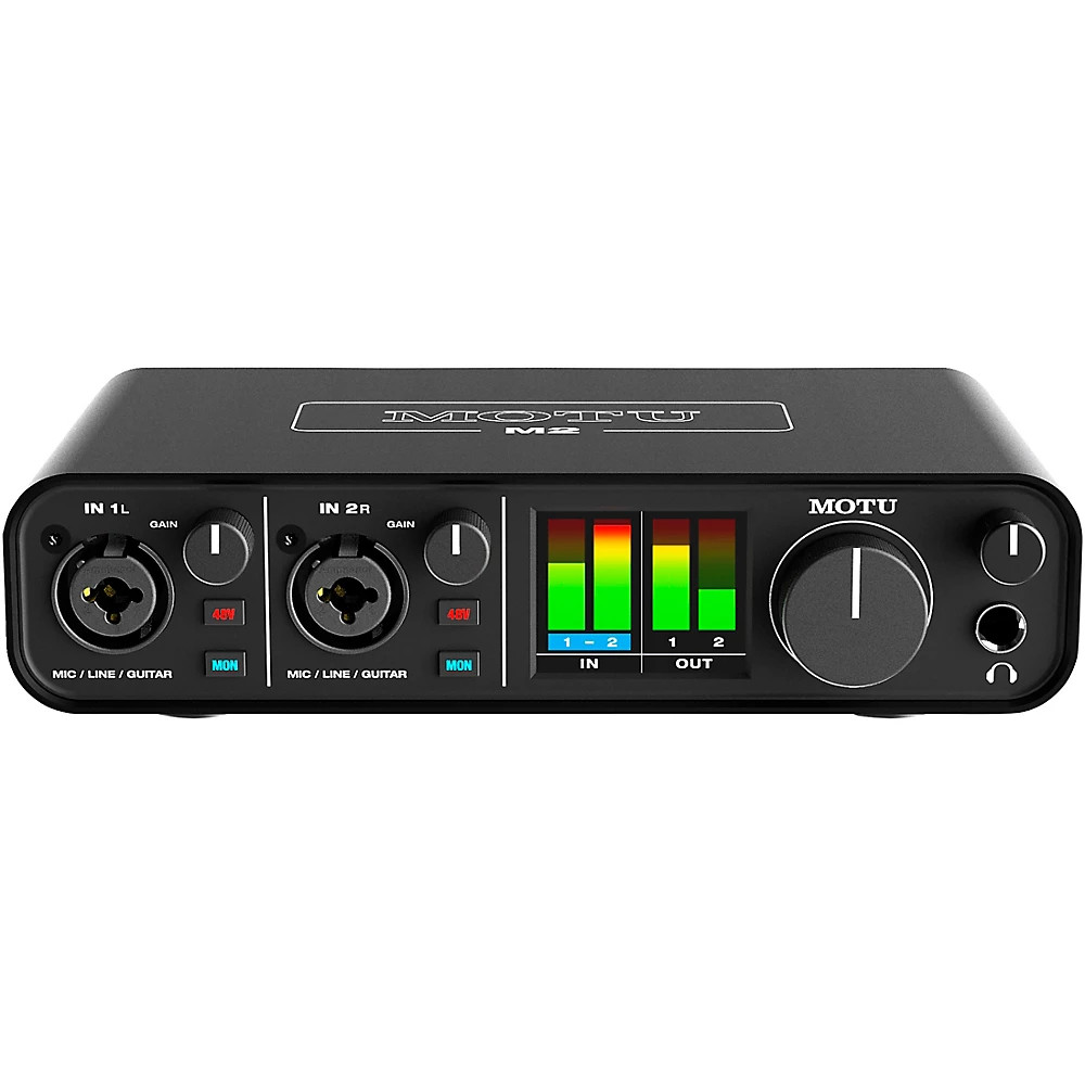 MOTU M2 2x2 USB-C Audio Interface