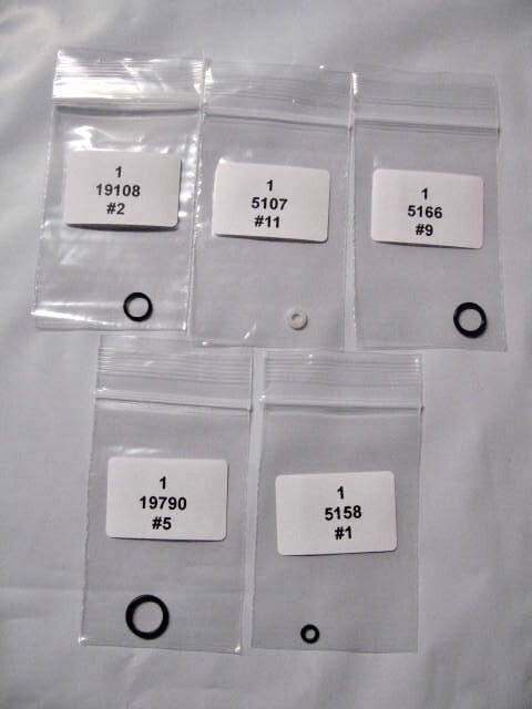 FX leopard Valve O-Ring Kit / R&S 2.9-10FXLPV