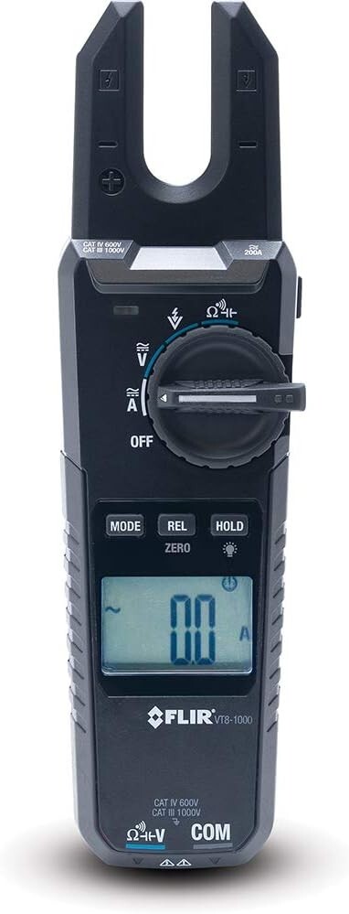 FLIR VT8-1000 - Voltage, Continuity and Current Tester - 1000V/200A w Open Jaw