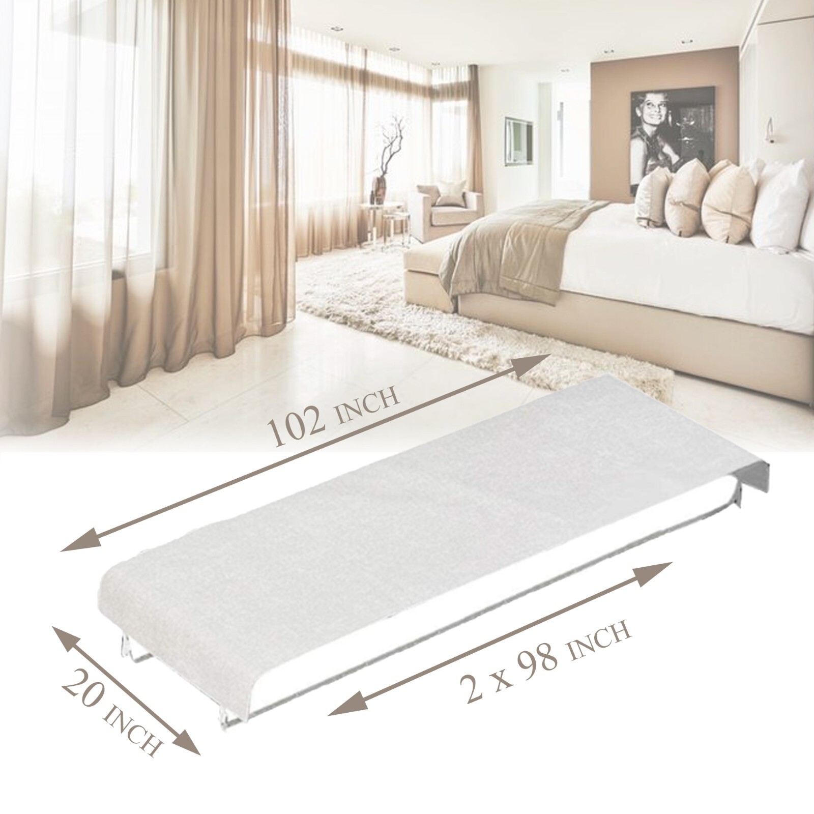 Bed Bridge ** BedBinders | Bed Gap Filler and Mattress Gap Filler – Twin to King