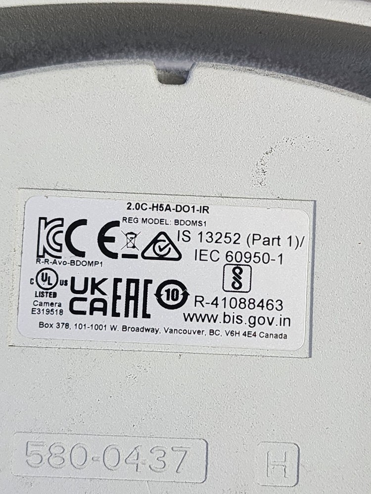 Avigilon 2.0C-H5A-D01