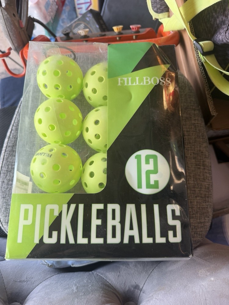 FILLBOSS Pickleballs Green 12-Pack