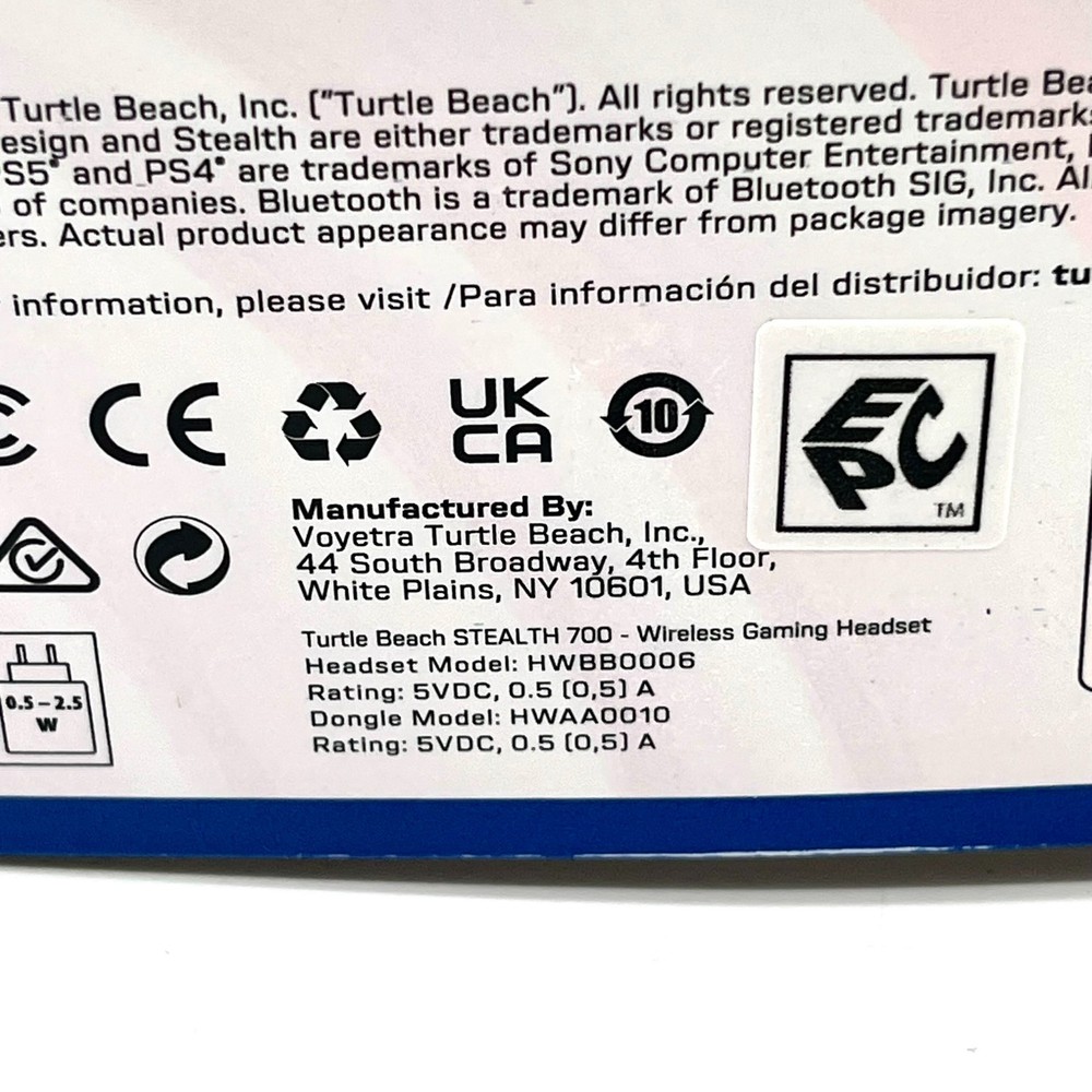 Turtle Beach Stealth 700 Wireless Multiplatform Gaming Headset for Playstation