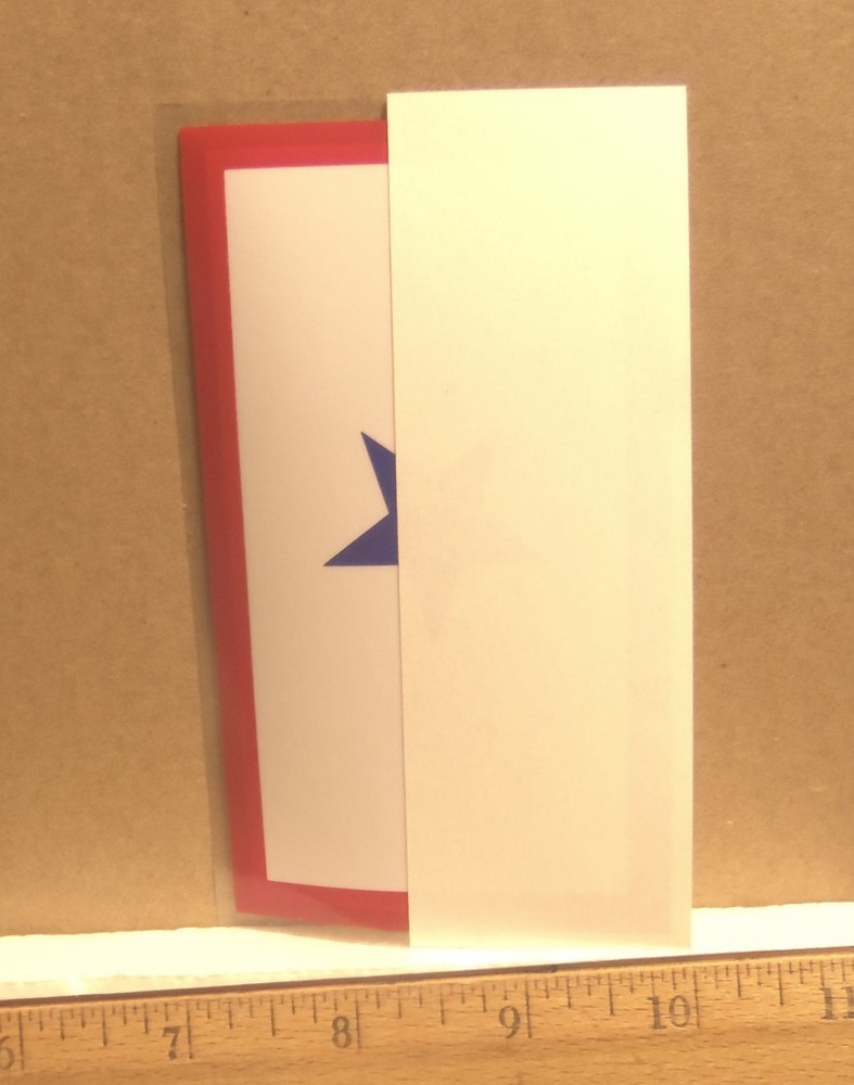 Blue Star Service Window Sticker