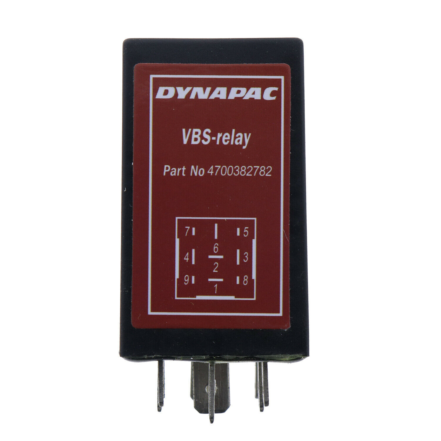 9 Pins Roller Grader VBS Relay 4700382782 For Dynapac 382782 CC422 CC522 CC622