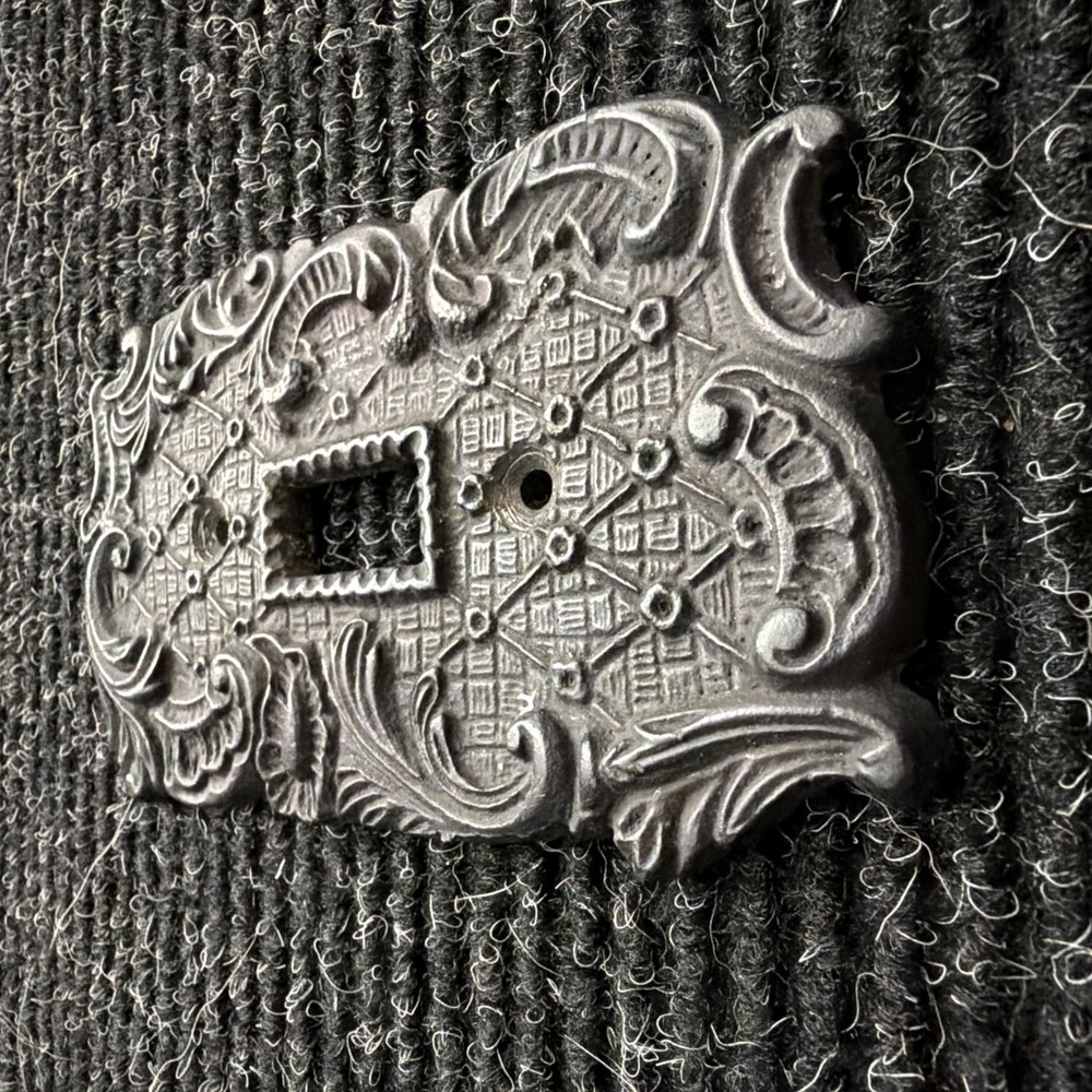 Vintage Brass Light Switch Plate