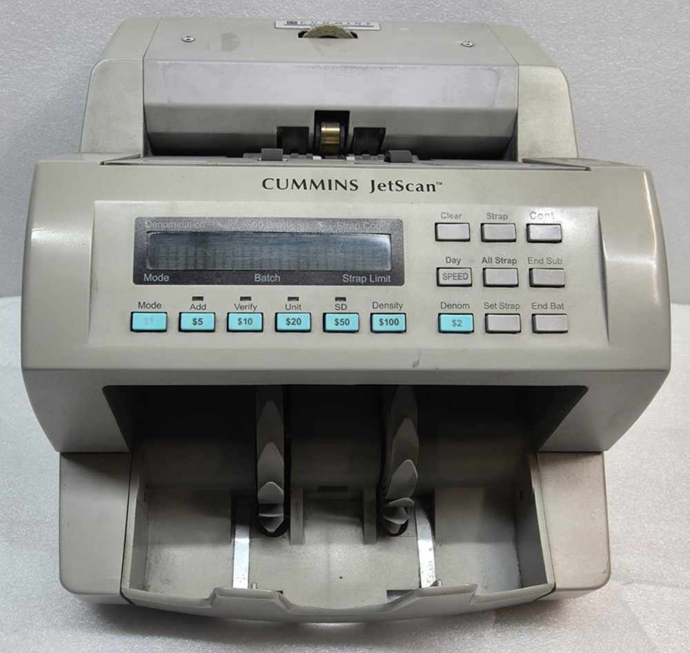 Cummins JetScan 4062 Currency Counter Power Tested *Read*