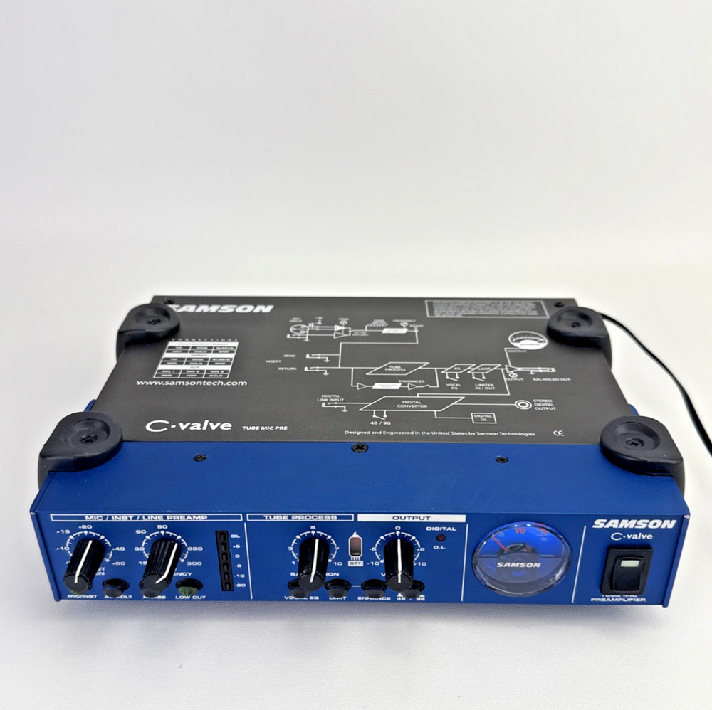 Samson C-Valve Tube Microphone Pre Amp. Great Shape, Fully Functional