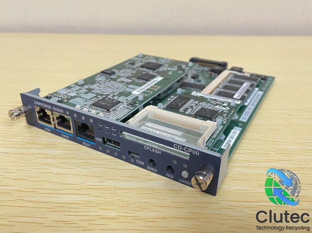 NEC Univerge SV8100 Phone System Main Processor Module CD-CP00 w/ PZ-VM21