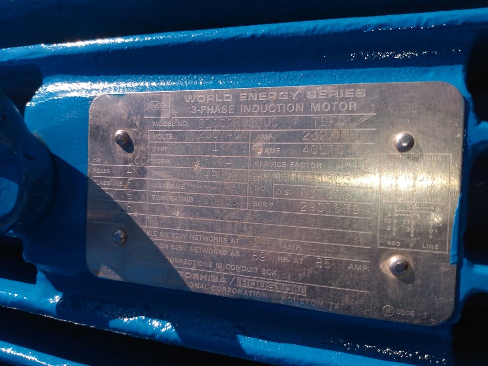 Gould 3196 SS 550 gpm Pump Package