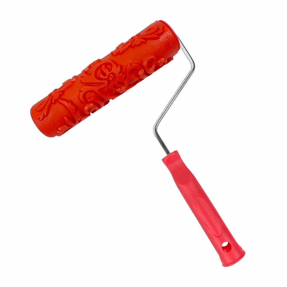 Hanroy 7'' Patterned Paint Roller for Wall Decoration Classic Brick Embossing...