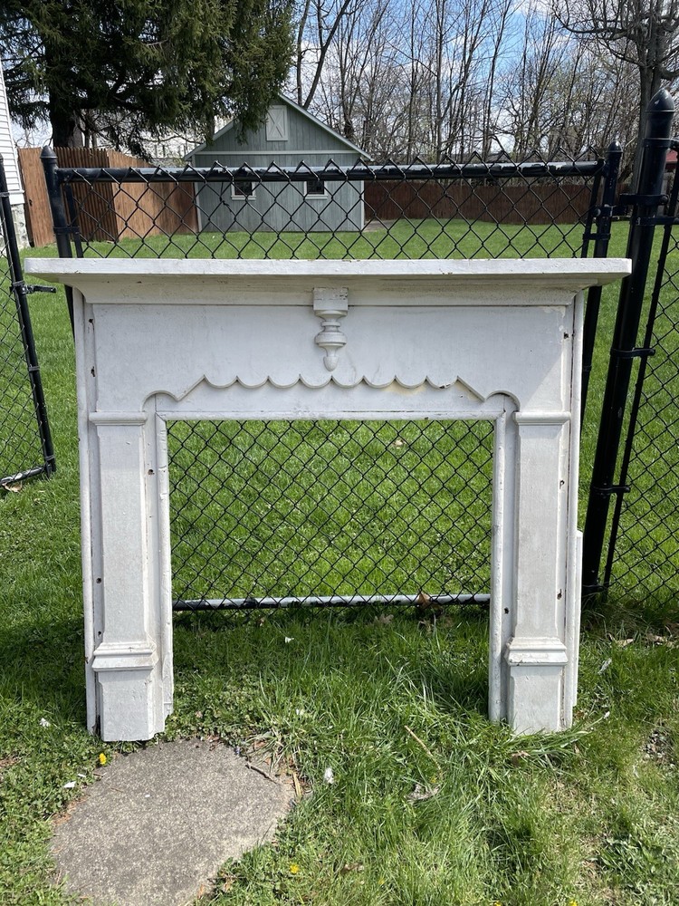 fireplace mantle