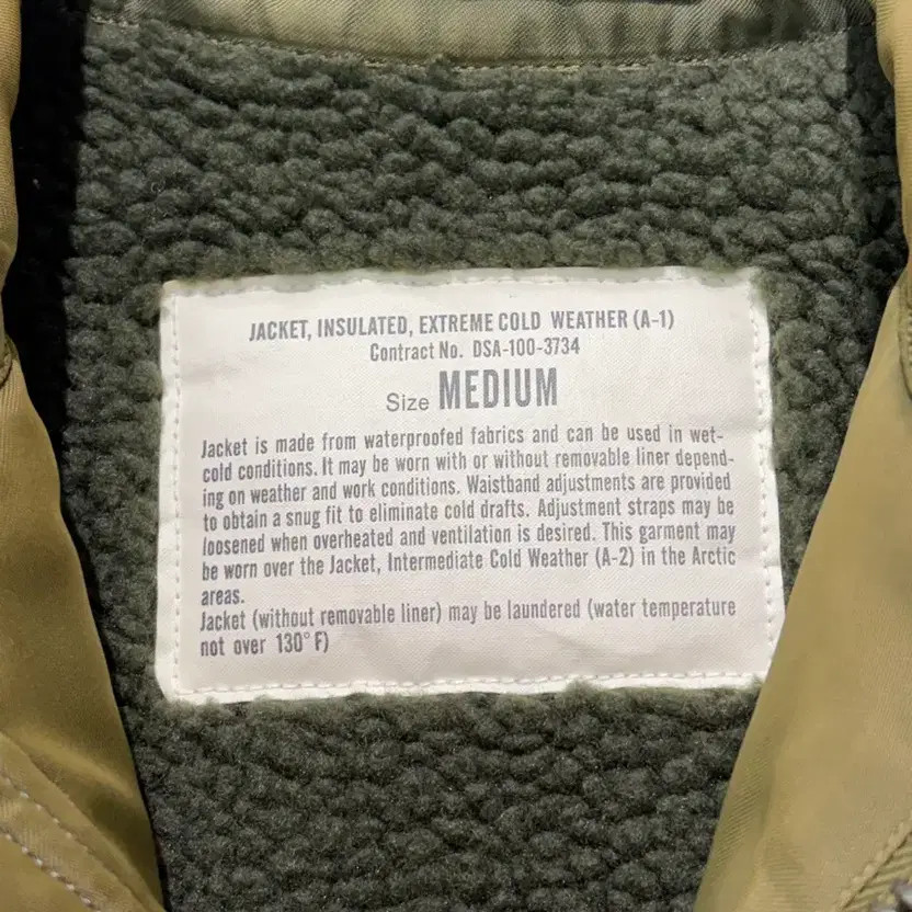 US Marine Corps Replica A-1 Deck Jacket Medium 100 Official