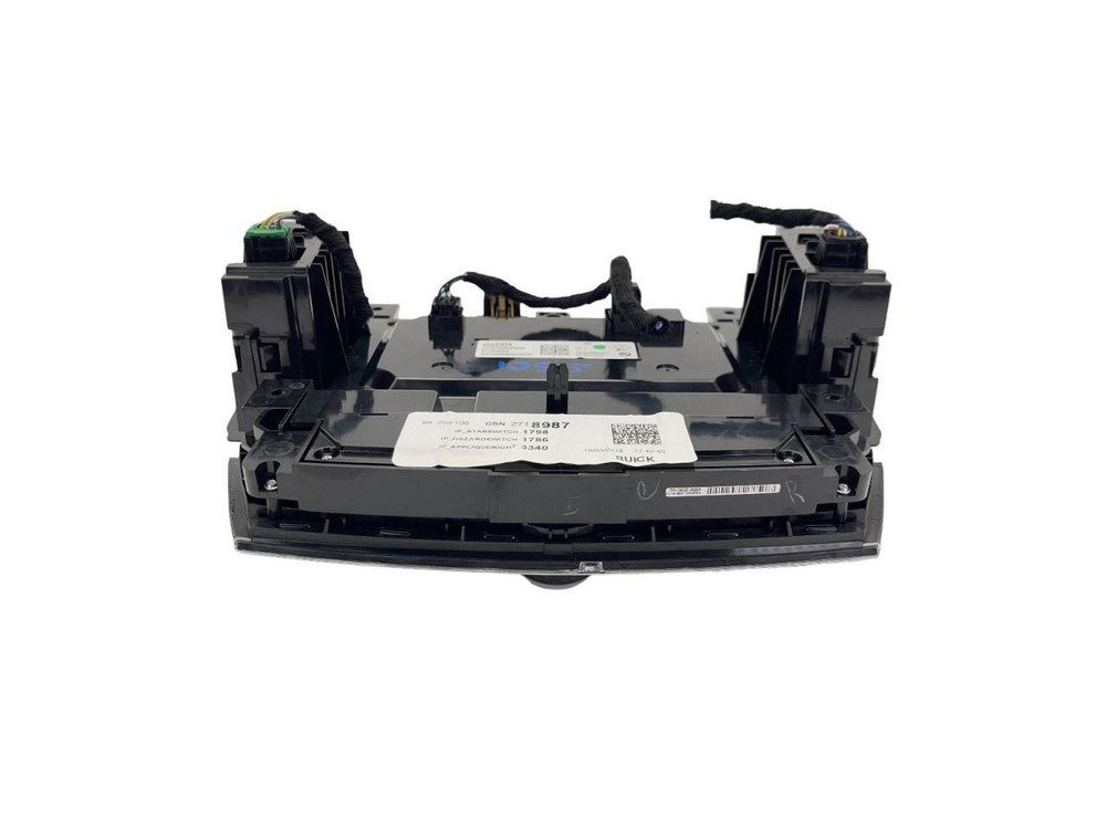 2018-2019 Buick Enclave Main Screen With Control Panel