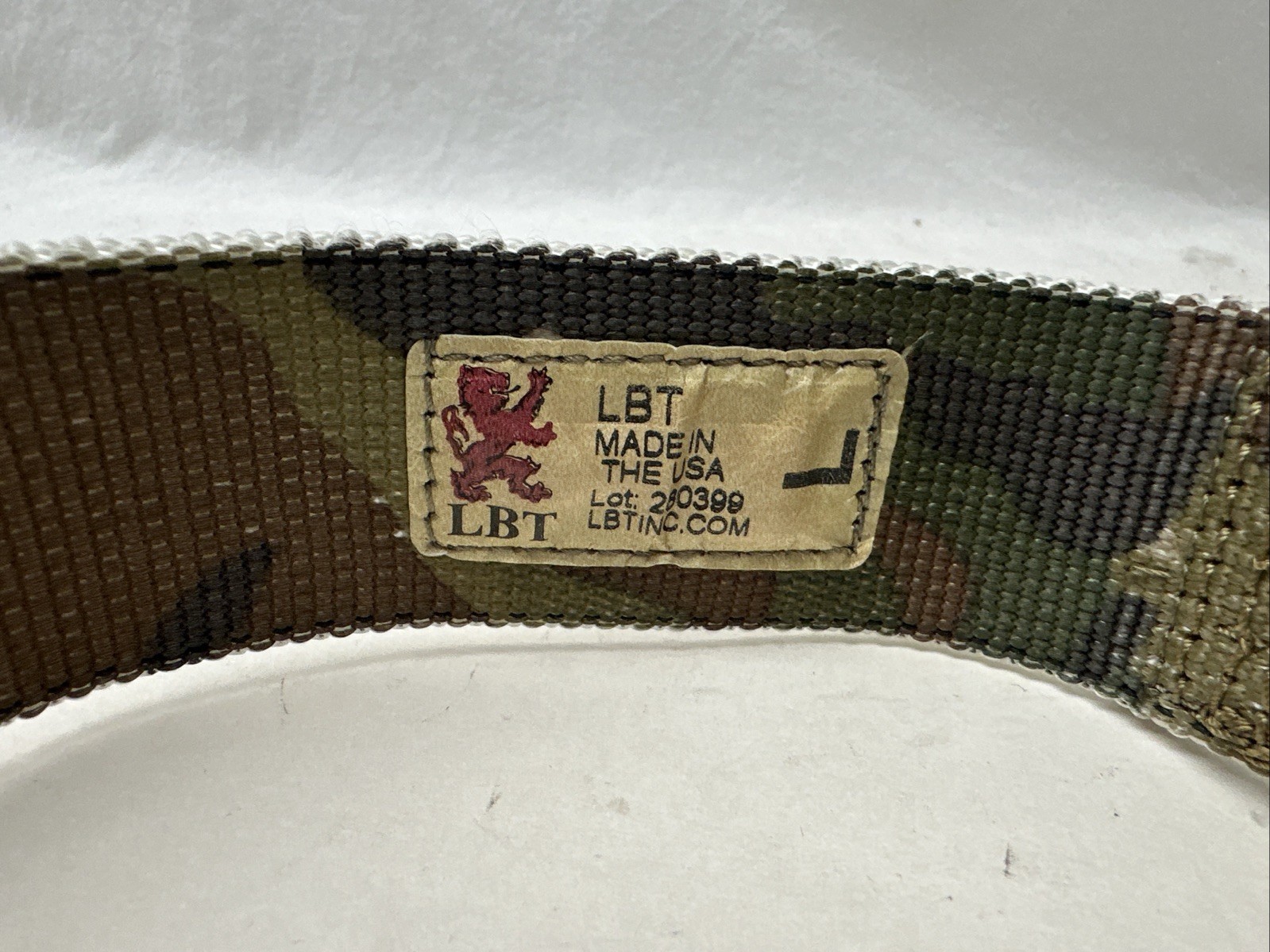 London Bridge Trading LBT-0612F-L Large Riggers Belt Multicam