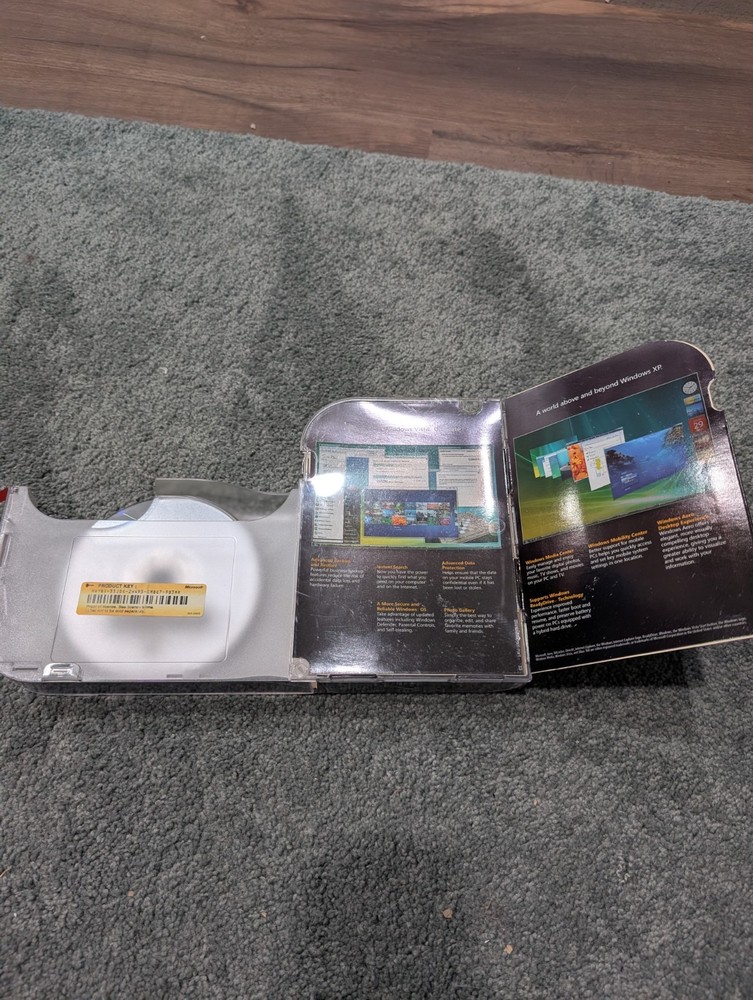 Microsoft Windows Vista Ultimate Full 32 Bit & 64 Bit DVDs Includes Retail Box!