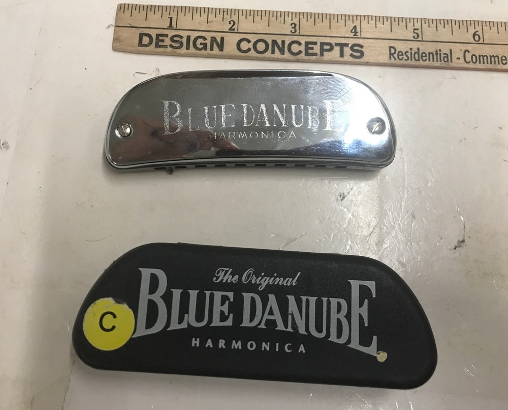 Original Blue Danube Harmonica Tested Working