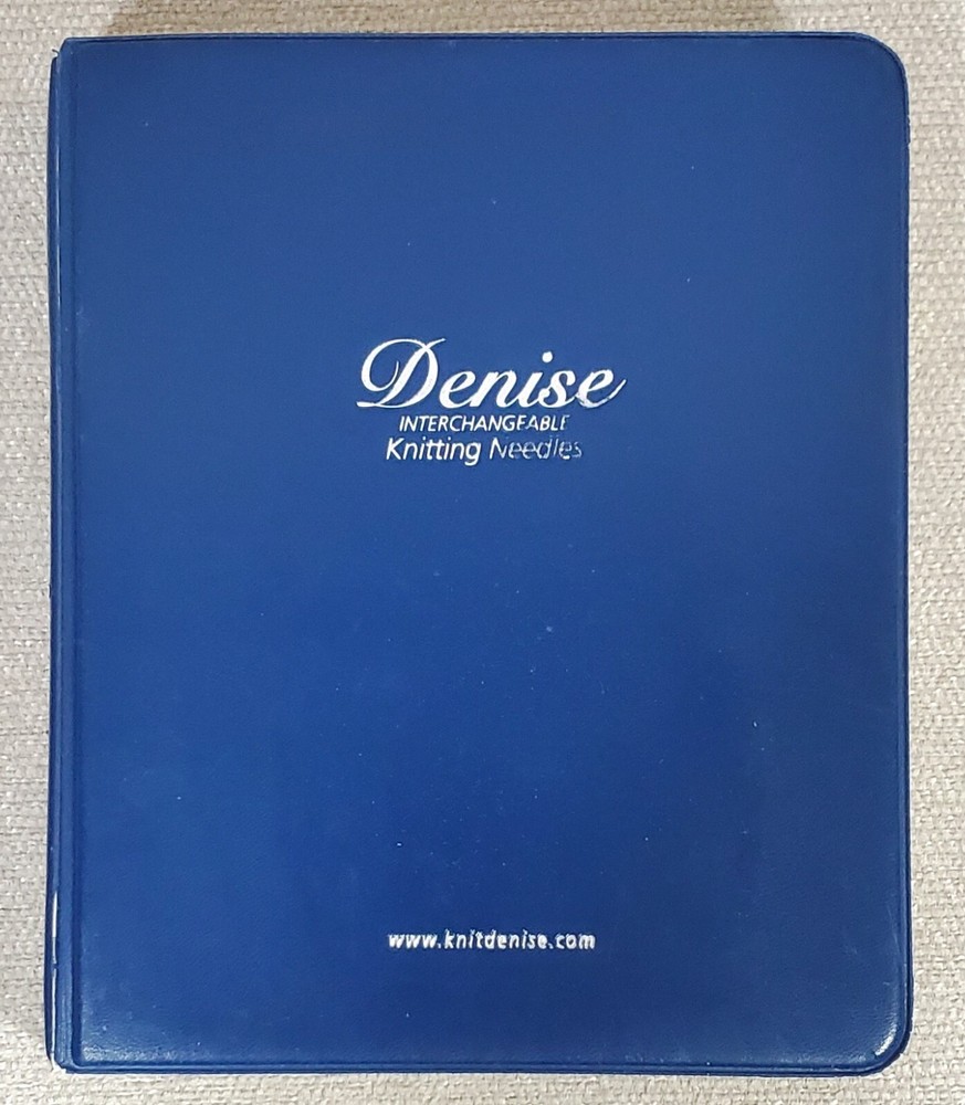 Denise Interchangeable Knitting Needles in Case + Extra Cords, Incomplete