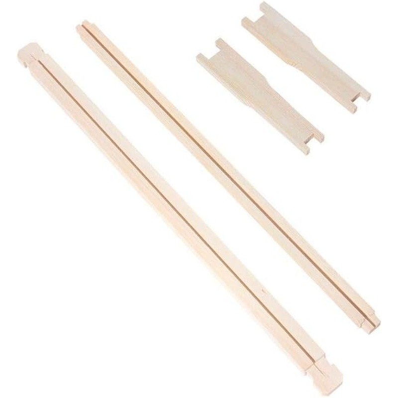 10-Pack Beehive Frames Beeswax Foundation Medium Super Langstroth Assembly New