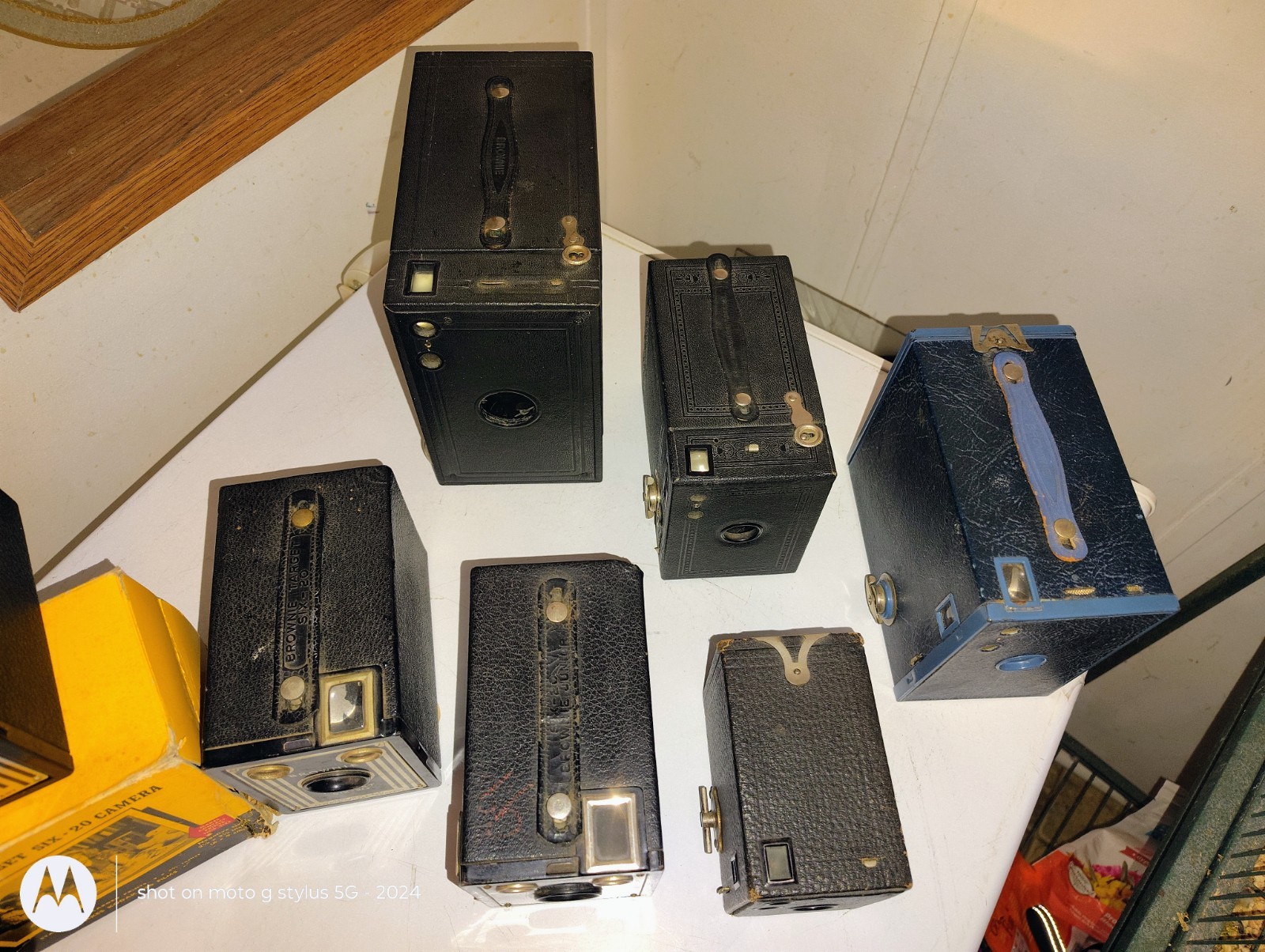 Kodak Brownie Target Six-20 Model 2 2A 2C Hakeye Camera lot of 8 Art Deco