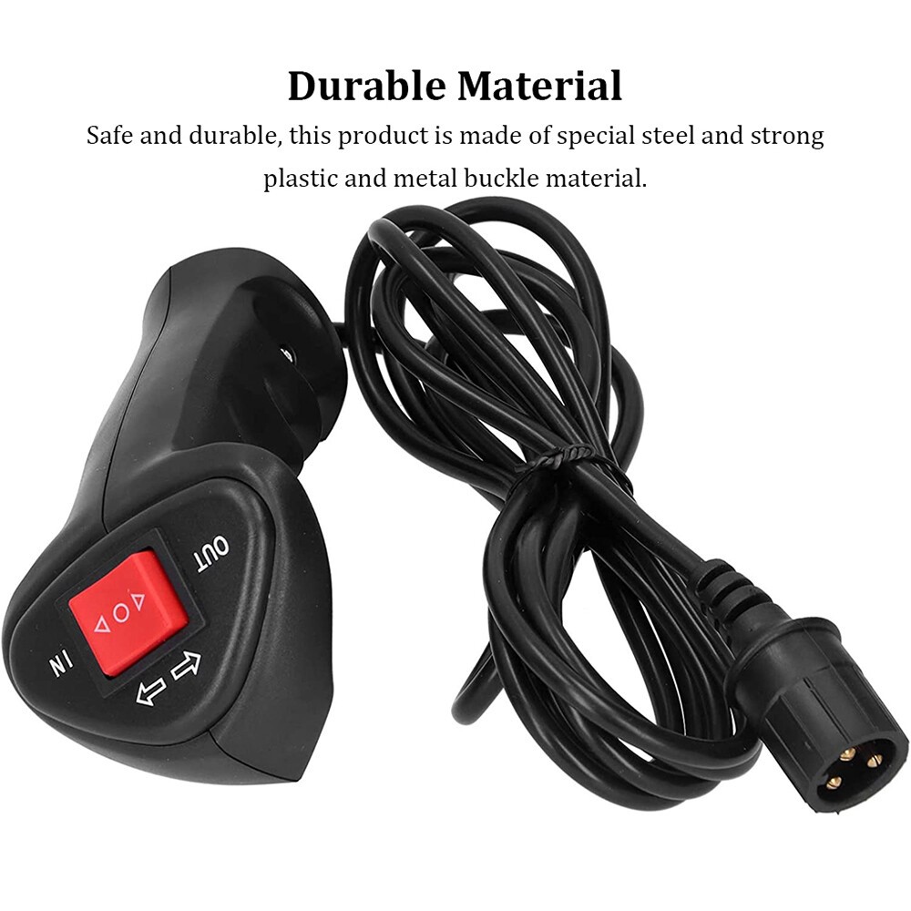 Universal Electric Winch Controller Winch Remote Control Switch with 9.2ft Cable
