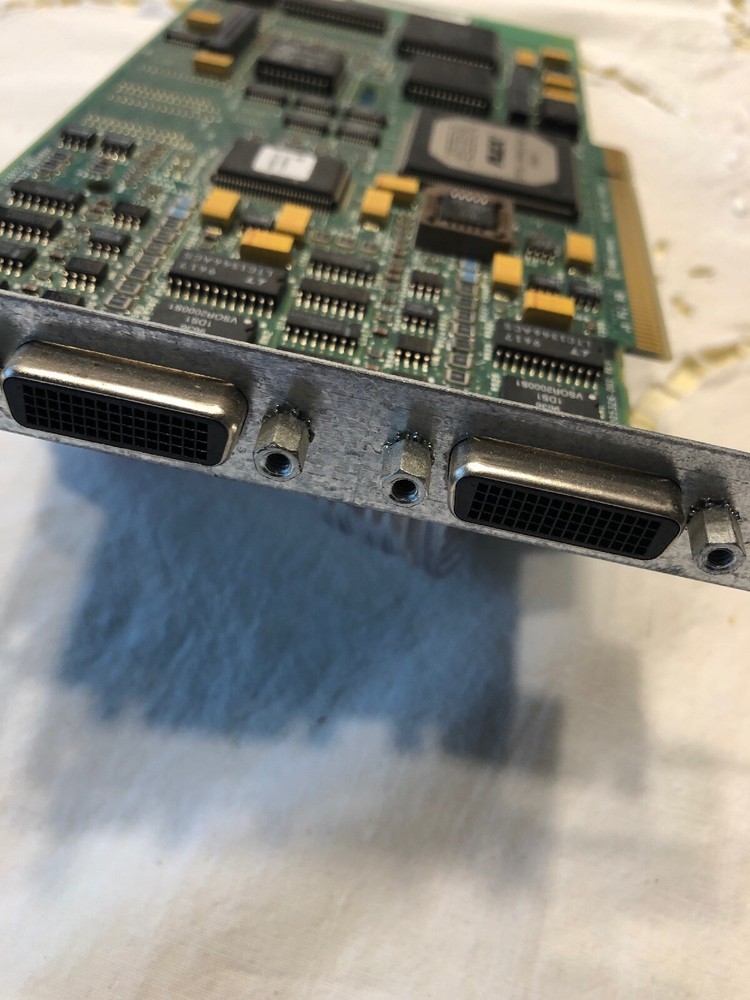Compaq T1-E1 Dual Port Serial PCI Controller Spare # 228655-001 Raid Storage