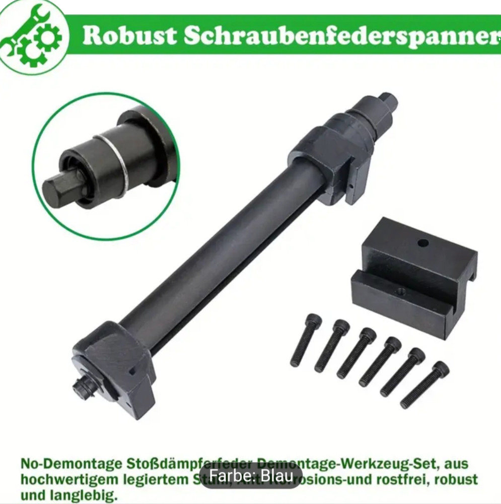 Professional spring compressor Mc Pherson strut system tuning lowering car tool