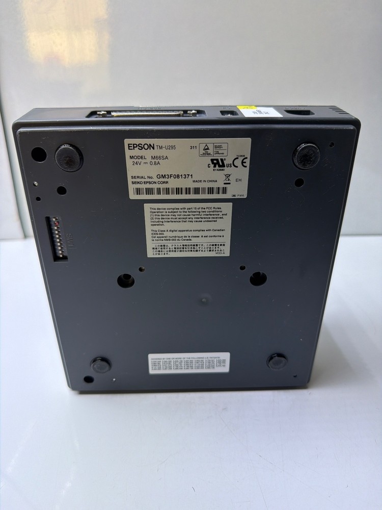 EPSON TM-U295,Micros M66SA POS Slip Printer