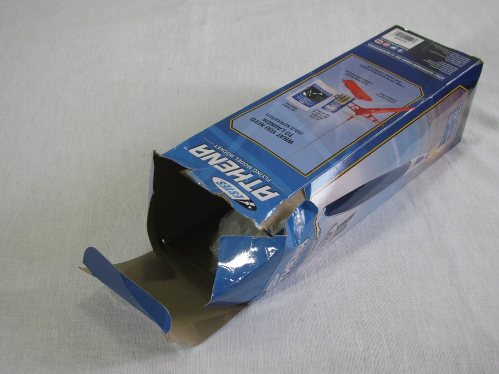 NIOB Estes Athena RTF Ready to Fly Model Rocket 2452, Box Damaged