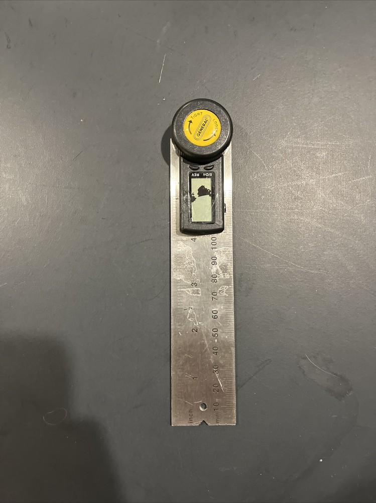 General Tools 822 Digital Angle Finder, 5" Size