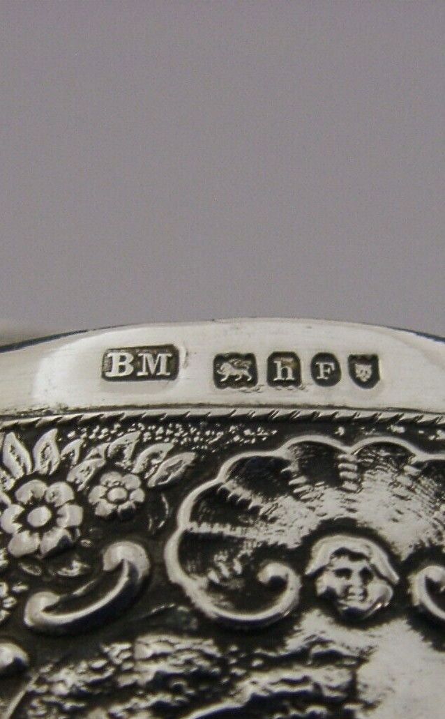 SUPERB HANAU DUTCH SOLID STERLING SILVER TEA CADDY CANISTER BOX 1903 ANTIQUE 82g