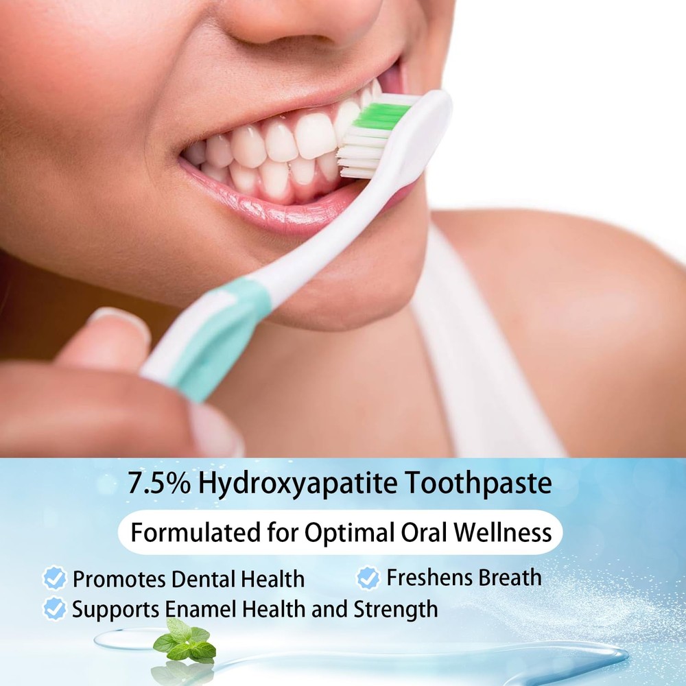 Hydroxyapatite Toothpaste - Fluoride-Free Nano Hydroxyapatite Toothpaste 7.5 ...