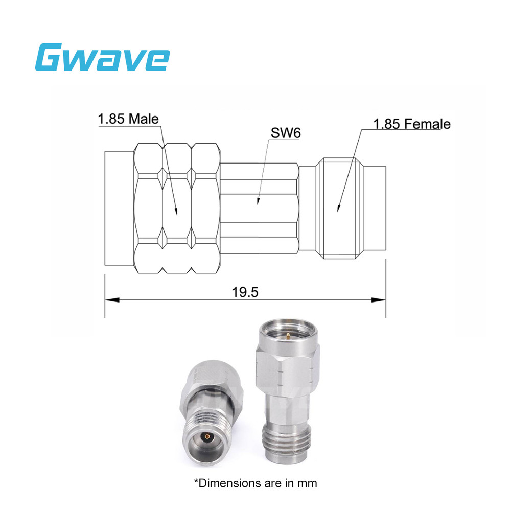 1.85mm Fixed Attenuator | DC - 67GHz | 2Watts