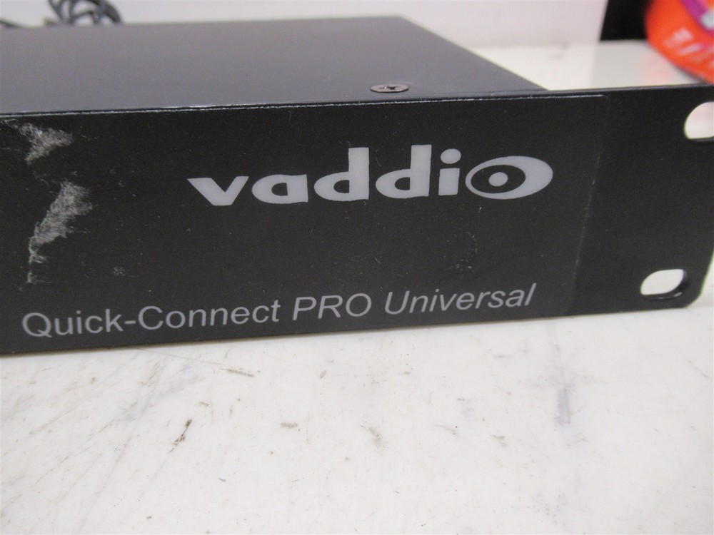Cat-5 Camera Interface Control Vaddio Quick Connect PRO Universal Rack Mount
