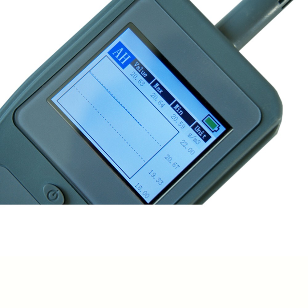 Handheld Dew Point Meter withSpecific Enthalpy Range 0~1500kJ/kg 10 Parameters
