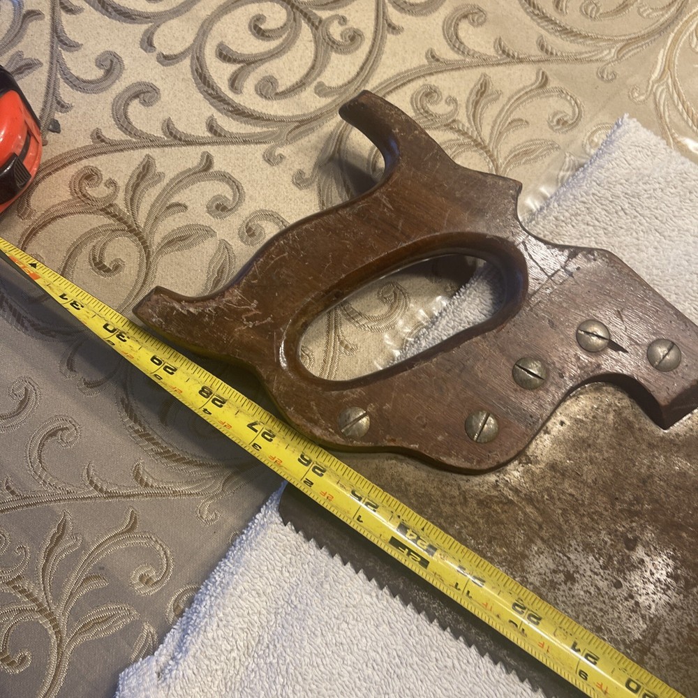Warranted Superior Vintage Hand Saw