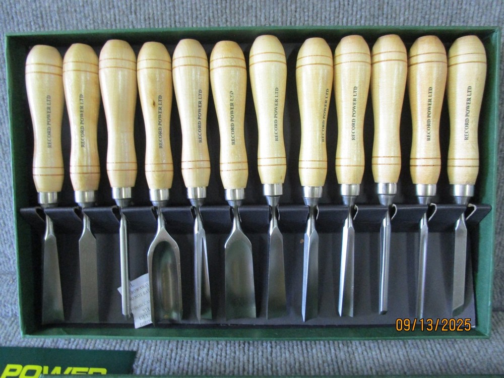 Record Power 12pc Carving Chisel Set RPCV12A