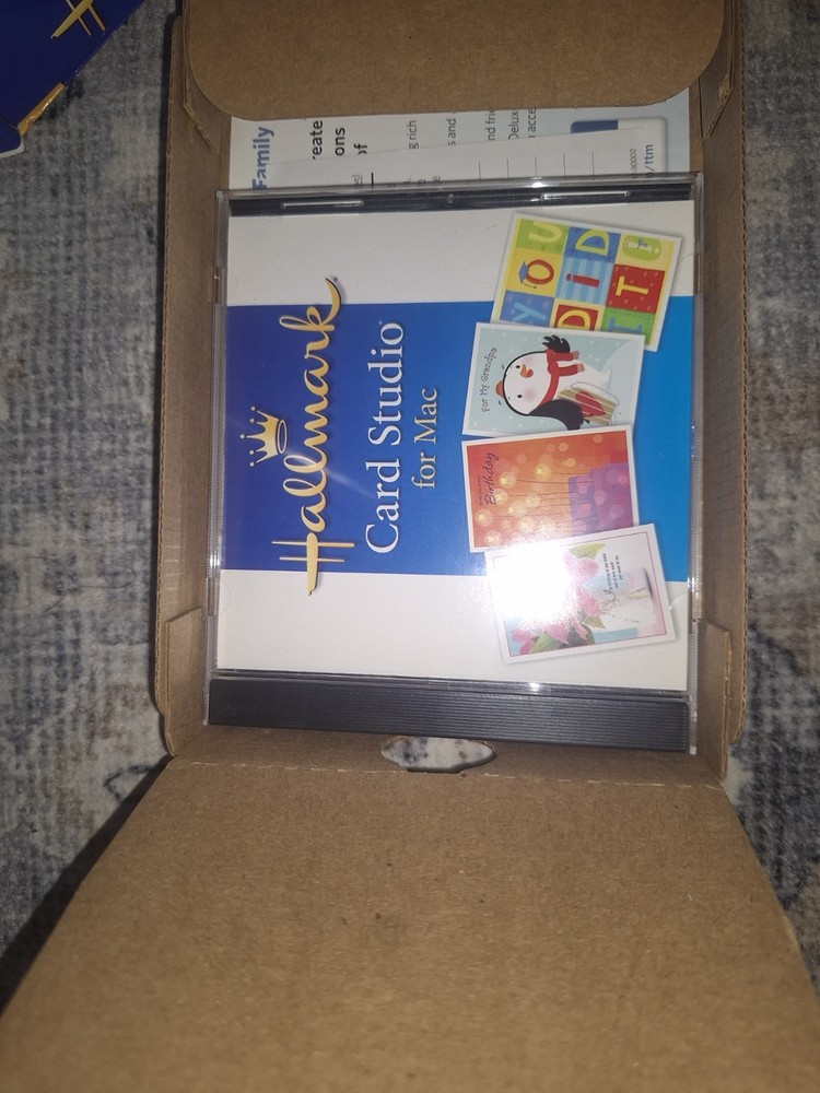 Hallmark Card Studio For MAC DVD-Rom Pb7