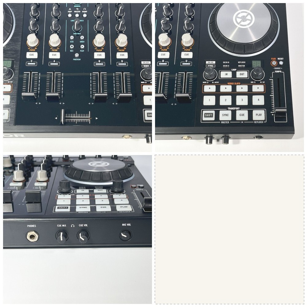 Traktor Kontrol S4 MK2 DJ Controller USB 4 Deck Audio Interface Hardware Unit