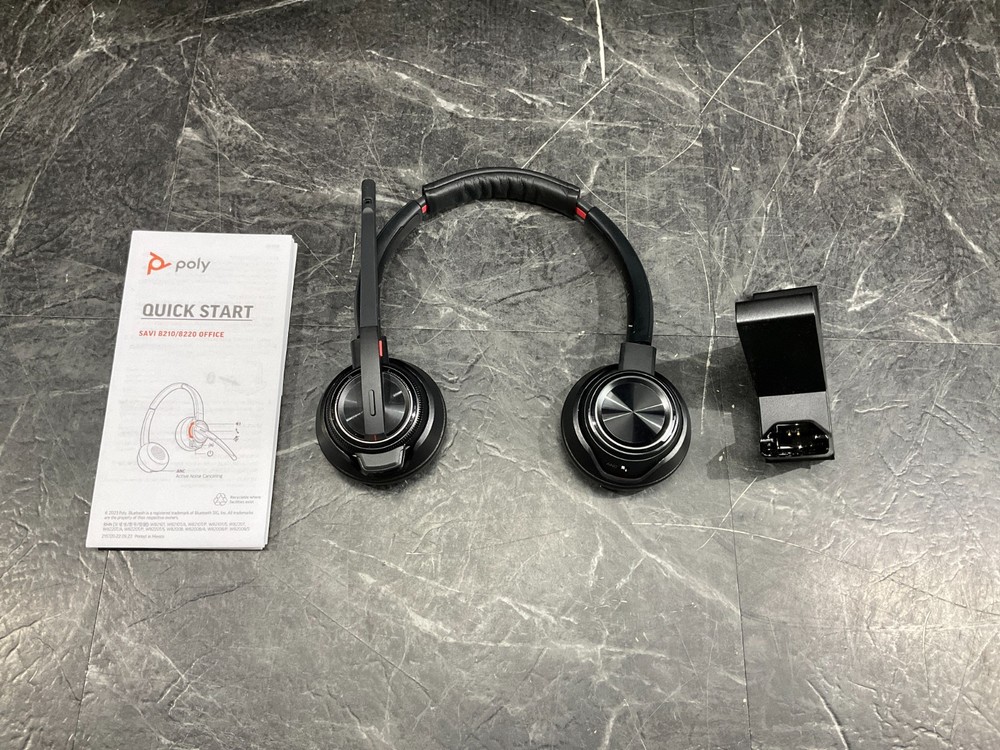 HP Poly Savi 8220 DECT Headset 85T31AA#ABA ✨❤️✨