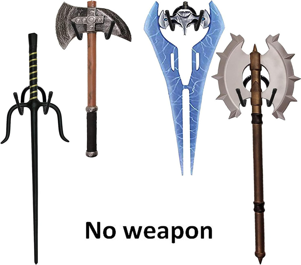 Flexible Adjustable Wall Hook Sword Hanger Display - Universal Holder for Sword