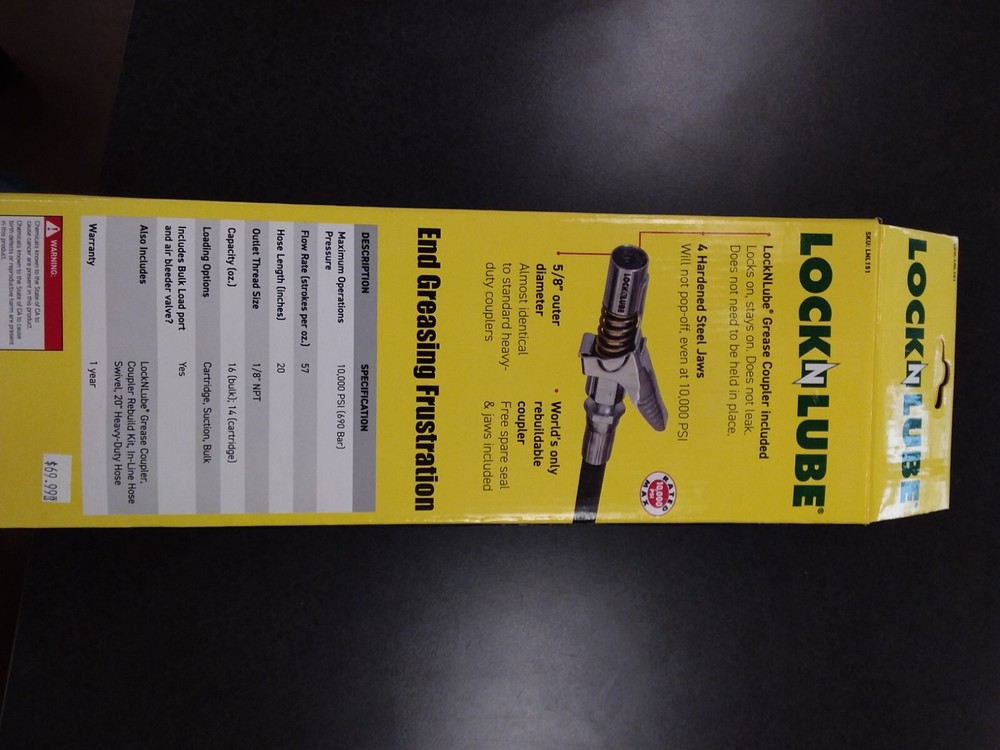 locknlube grease gun