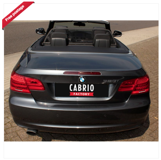 Wind deflector BMW E93 2006 - 2013 windblocker | windstop | screen