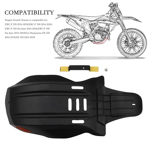 Motorcycle Engine Chassis Dirt Bike Base Frame Protector Cover - Skid