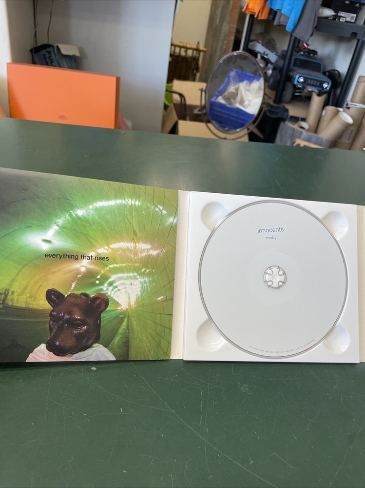 Moby Autographed Signed Innocents Deluxe CD